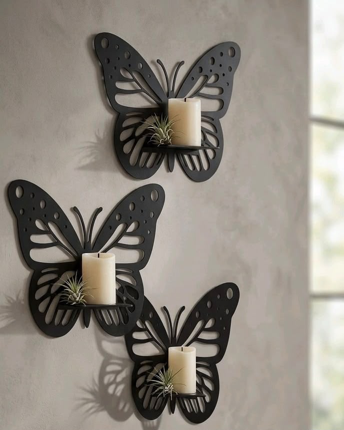 butterfly wall art