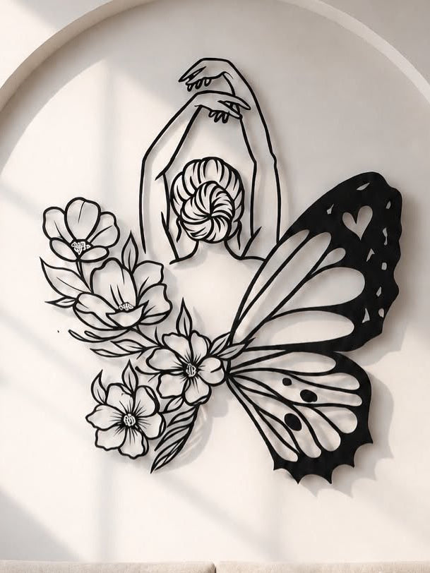 Butterfly wall art